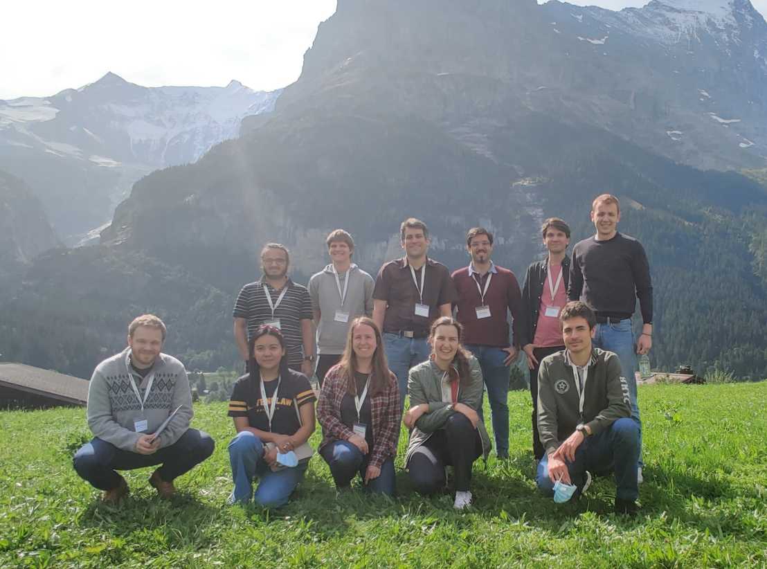 UDG members in front of the Eiger